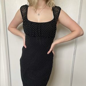 Vintage La Belle Polka Dot Dress